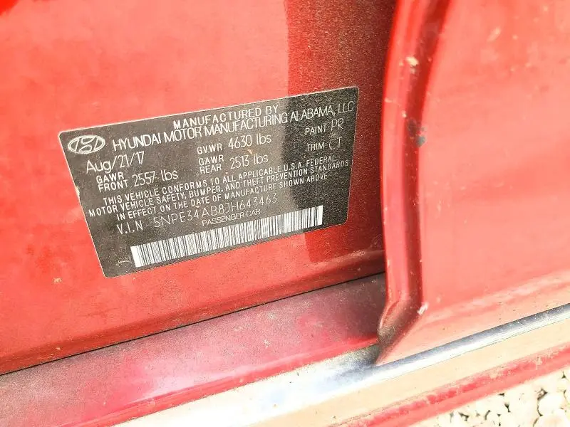 2018 HYUNDAI SONATA LIMITED 2.0T  