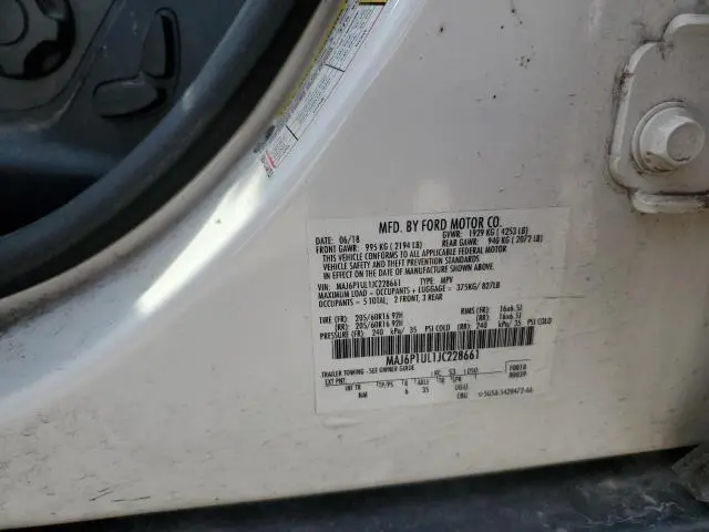 2018 FORD ECOSPORT SE  