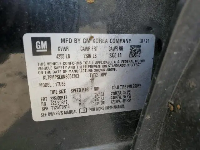 2022 CHEVROLET TRAILBLAZER LT  