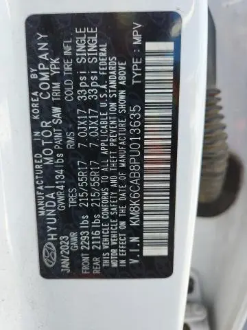 2023 HYUNDAI KONA SEL  