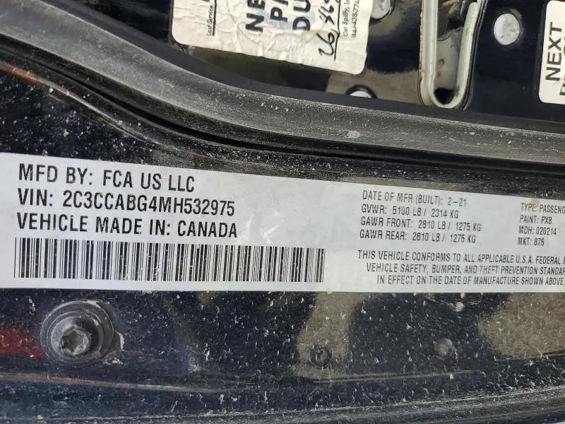 2021 CHRYSLER 300 S  
