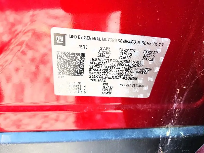 2018 GMC TERRAIN SLT  
