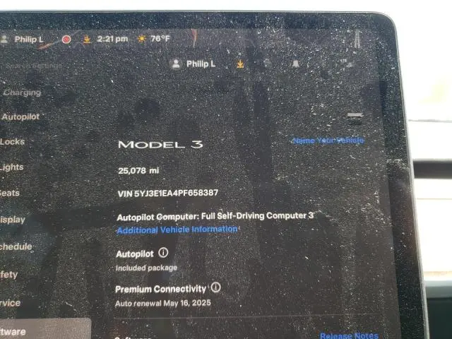2023 TESLA MODEL 3 