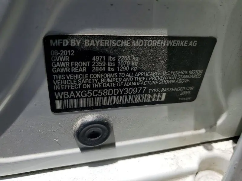 2013 BMW 528 I  