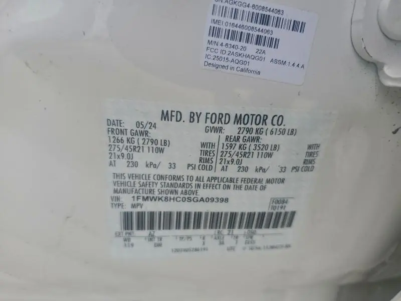 2025 FORD EXPLORER PLATINUM  