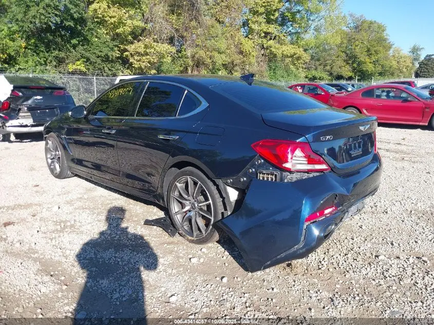 2019 GENESIS G70 3.3T ADVANCED