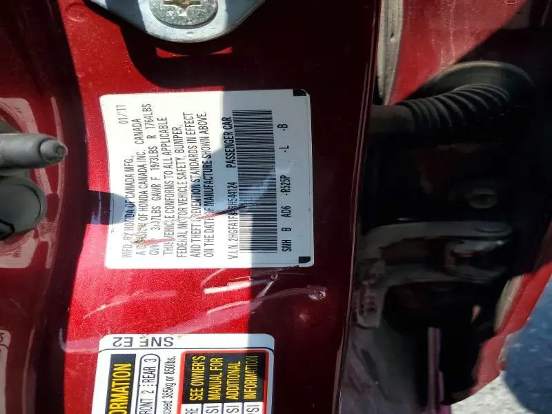 2011 HONDA CIVIC EX  