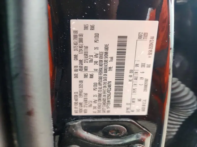 2018 FORD F150 SUPERCREW  