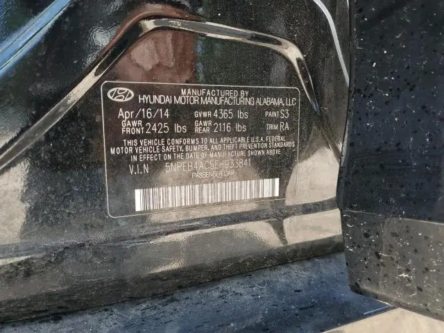 2014 HYUNDAI SONATA GLS  