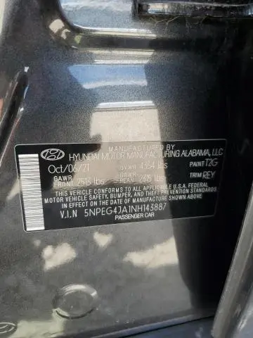 2022 HYUNDAI SONATA SE  