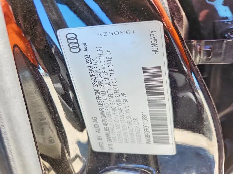 2015 AUDI A3 PREMIUM  