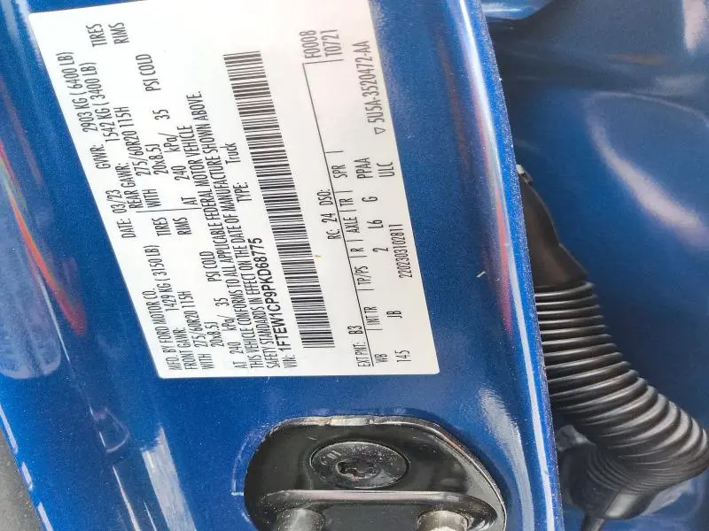 2023 FORD F150 SUPERCREW  