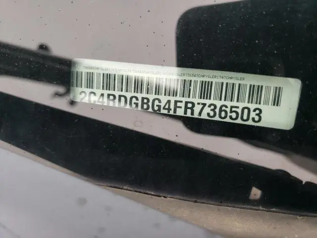 2015 DODGE GRAND CARAVAN SE  