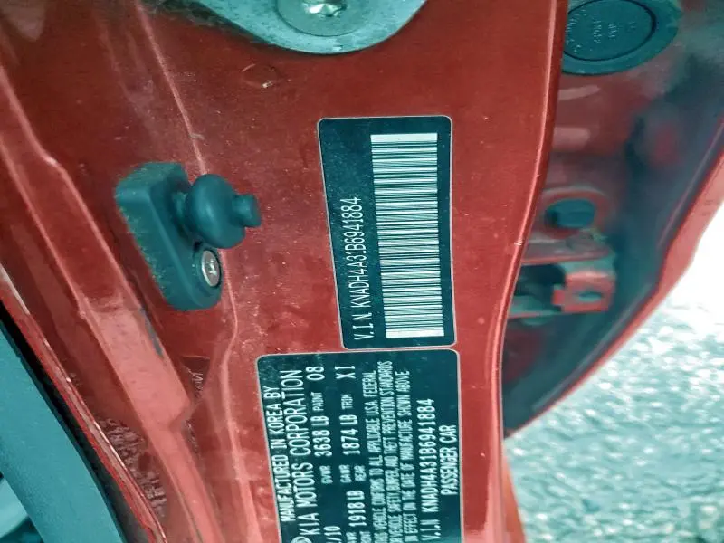 2011 KIA RIO BASE  