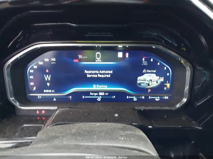 2023 CHEVROLET SILVERADO 1500 4WD  SHORT BED RST