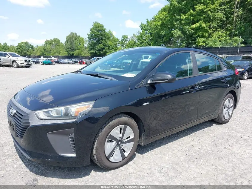 2018 HYUNDAI IONIQ HYBRID BLUE