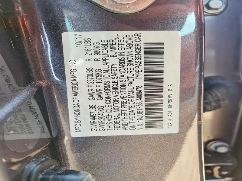 2018 ACURA TLX TECH  