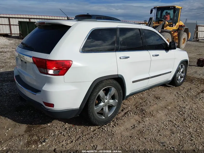 2013 JEEP GRAND CHEROKEE OVERLAND