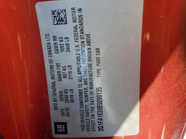 2014 CHEVROLET CAMARO LS