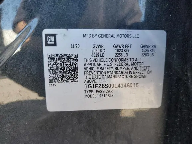 2020 CHEVROLET BOLT EV PREMIER