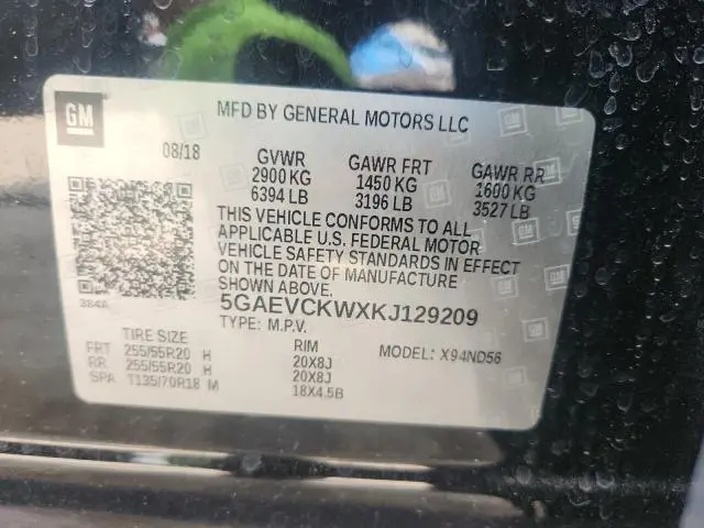 2019 BUICK ENCLAVE AVENIR  