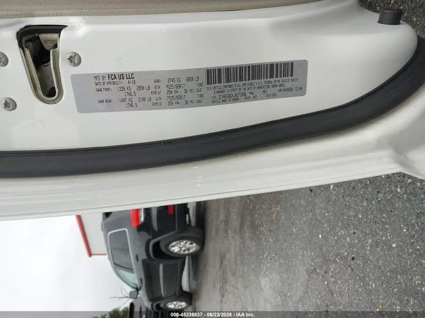 2018 DODGE GRAND CARAVAN SE