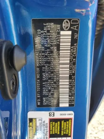 2010 TOYOTA COROLLA BASE  