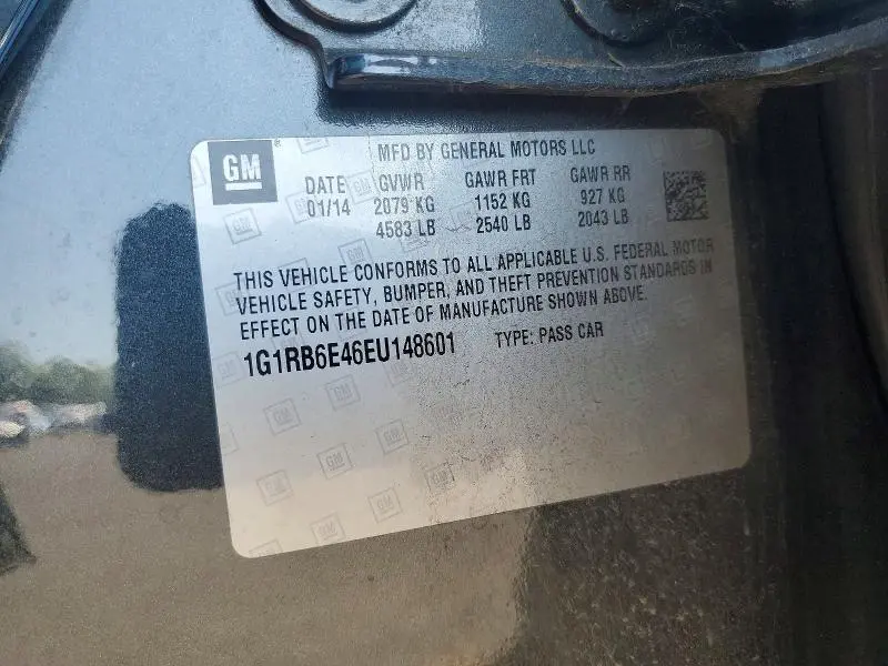 2014 CHEVROLET VOLT   