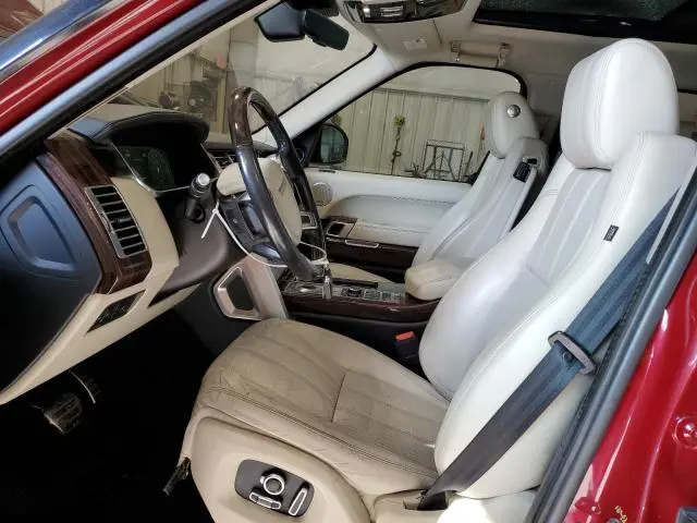 2017 LAND ROVER RANGE ROVER SUPERCHARGED  