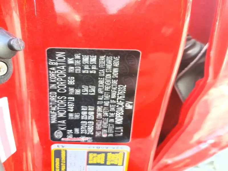 2015 KIA SPORTAGE LX  