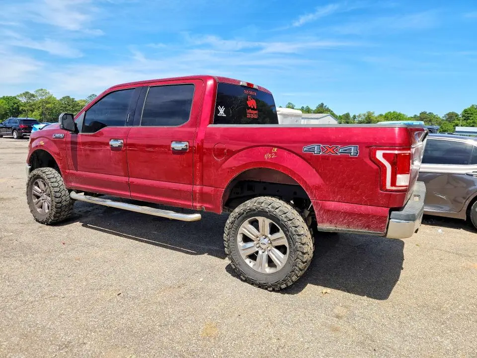 2016 FORD F150 SUPERCREW  