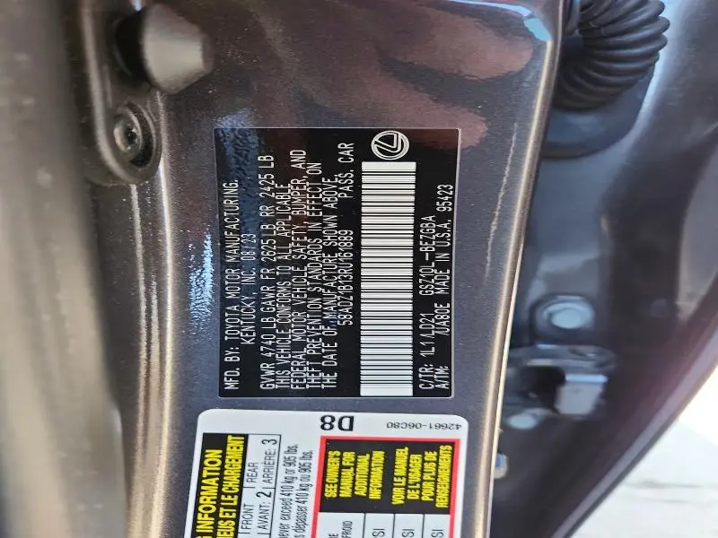 2024 LEXUS ES 350 BASE  
