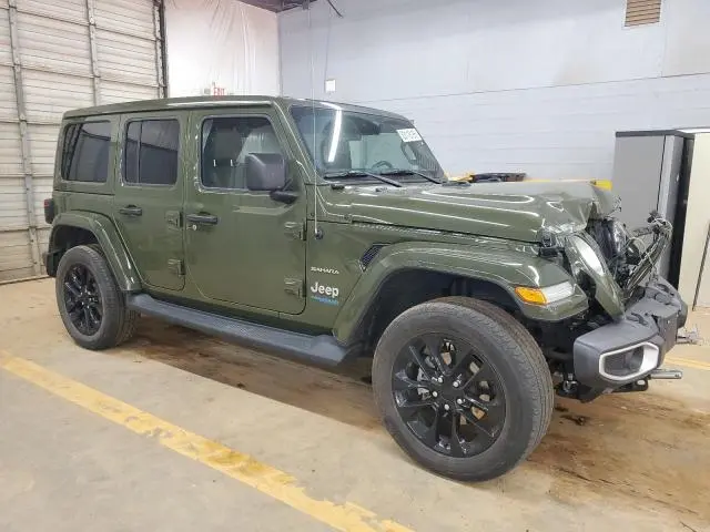 2021 JEEP WRANGLER UNLIMITED SAHARA 4XE  
