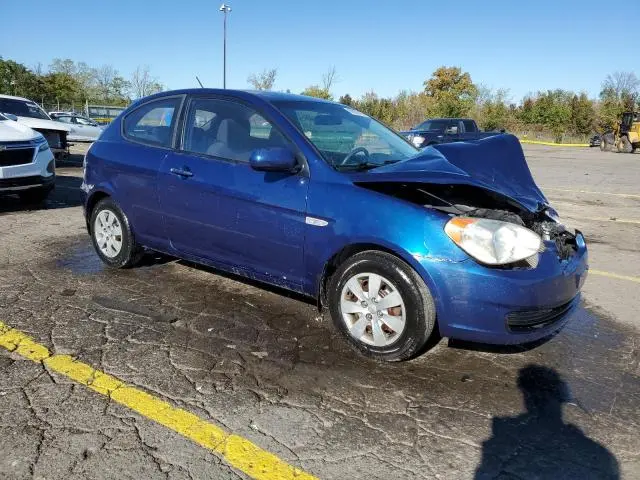 2010 HYUNDAI ACCENT BLUE  