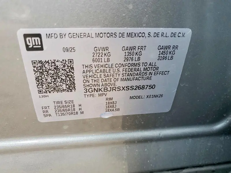2025 CHEVROLET BLAZER 3LT  