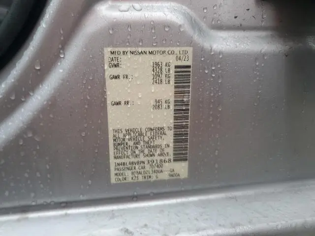 2023 NISSAN ALTIMA S  