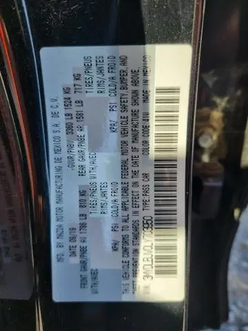 2020 TOYOTA YARIS LE  