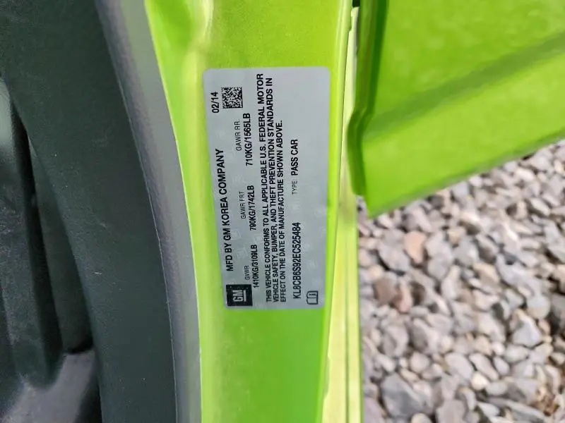 2014 CHEVROLET SPARK LS  