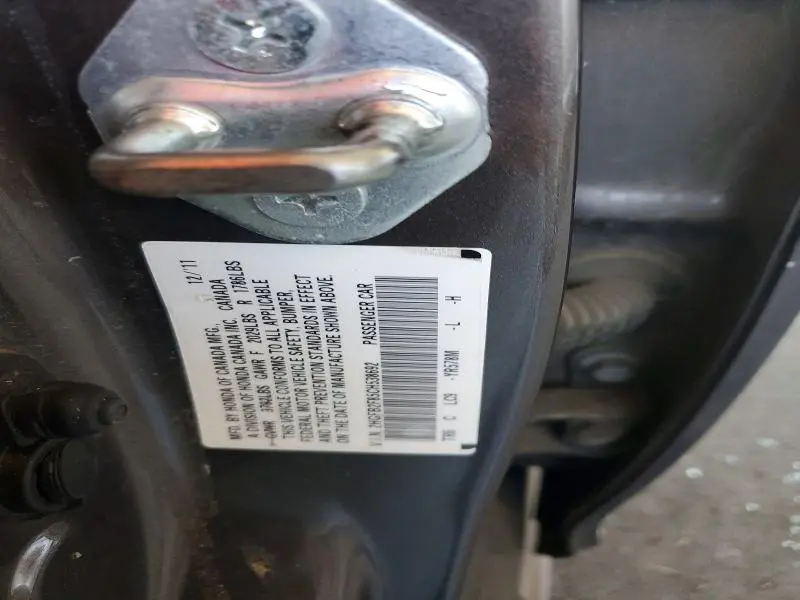 2012 HONDA CIVIC EX  