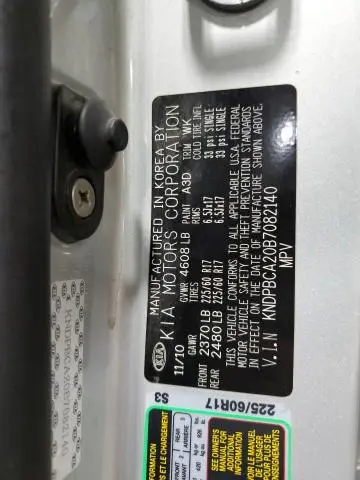 2011 KIA SPORTAGE LX  