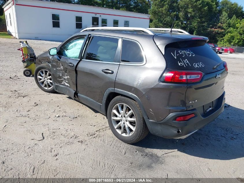 2018 JEEP CHEROKEE LIMITED 4X4