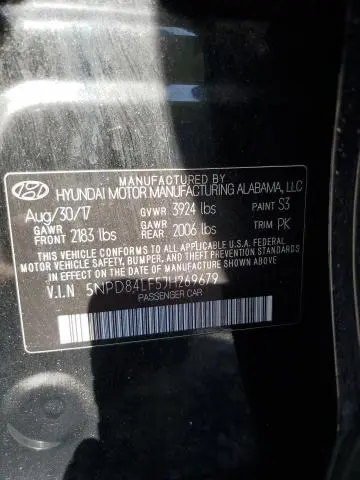 2018 HYUNDAI ELANTRA SEL  