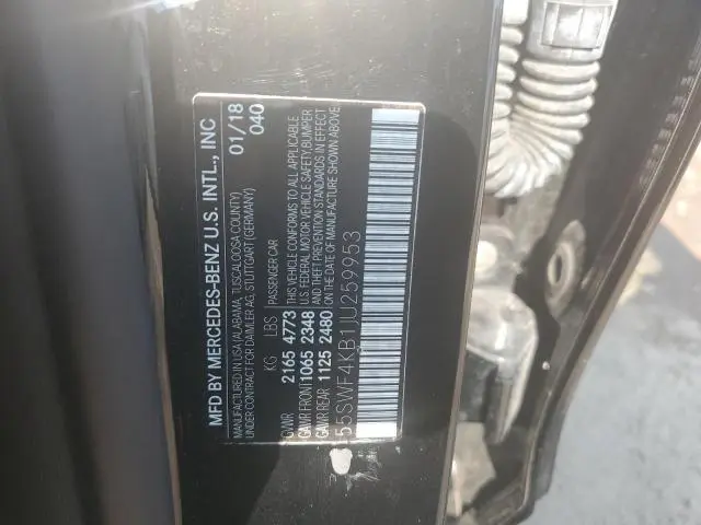 2018 MERCEDES-BENZ C 300 4MATIC  