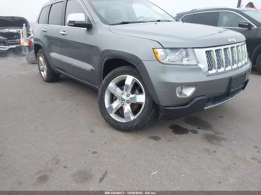 2011 JEEP GRAND CHEROKEE OVERLAND