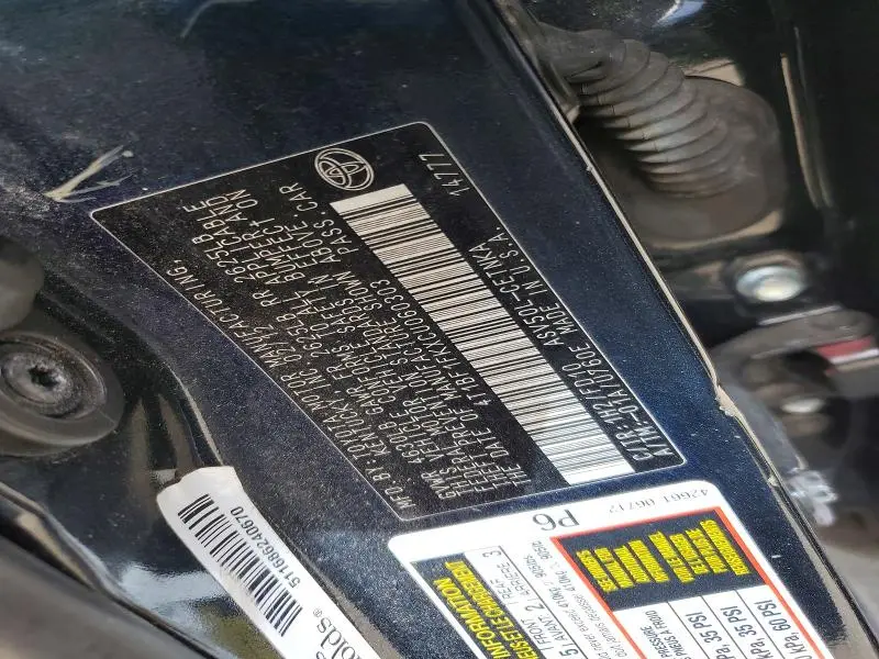 2012 TOYOTA CAMRY BASE  