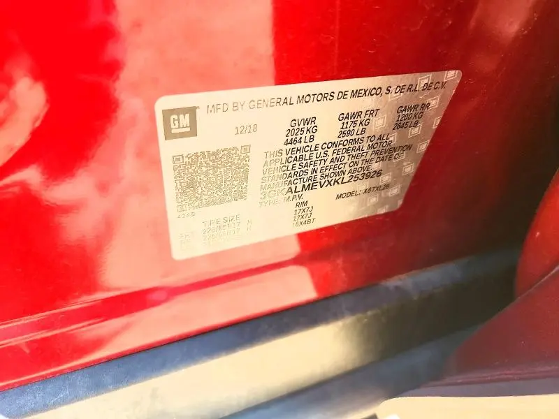 2019 GMC TERRAIN SLE  