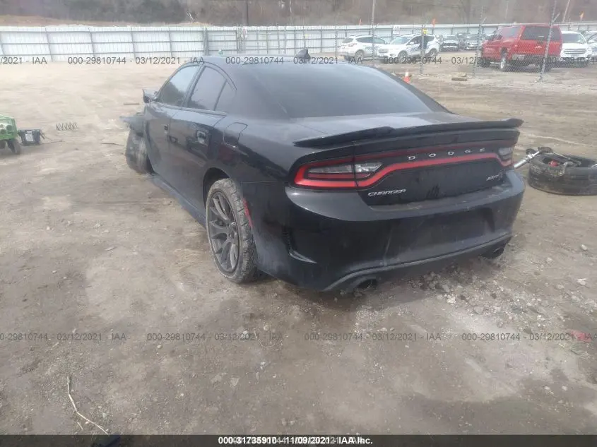 2017 DODGE CHARGER SRT HELLCAT RWD