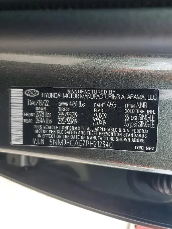2023 HYUNDAI TUCSON SEL  