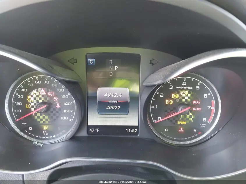 2019 MERCEDES-BENZ AMG GLC 43 4MATIC