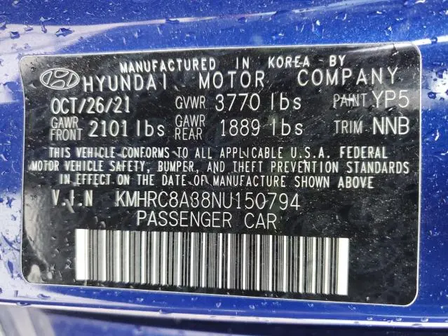 2022 HYUNDAI VENUE SEL  